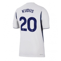 Camisa de Futebol Tottenham Hotspur Mohammed Kudus #20 Equipamento Principal 2026-27 Manga Curta